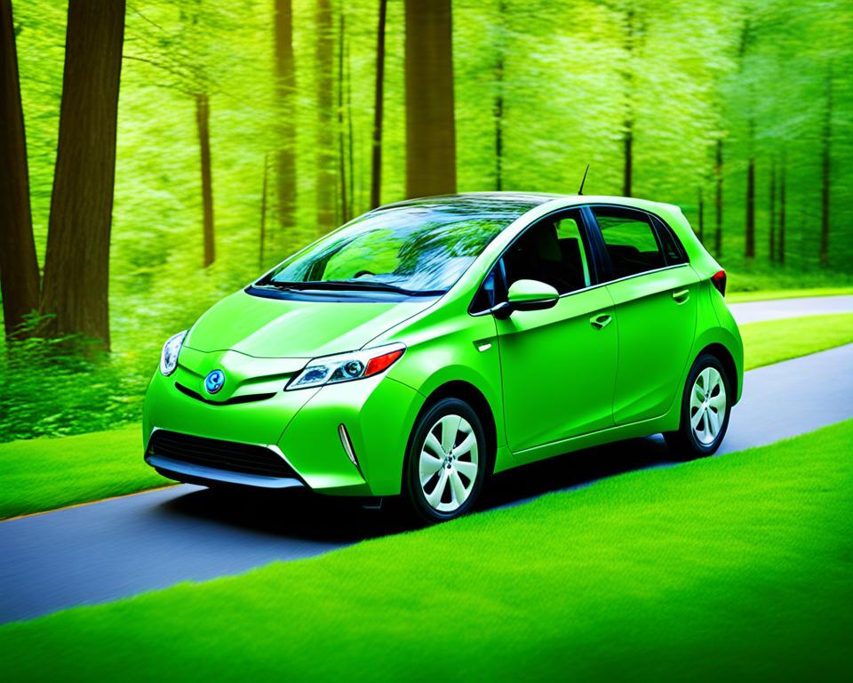 eco-friendly hybrid car