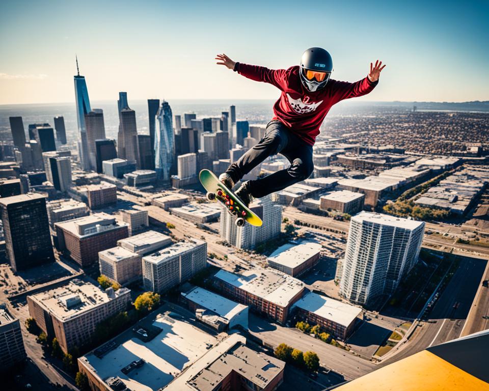 Extreme Sport Skateboard: Thrilling Rides and Stunts