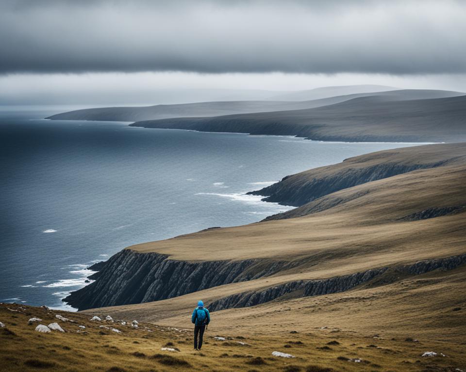 Hiking in the Falkland Islands