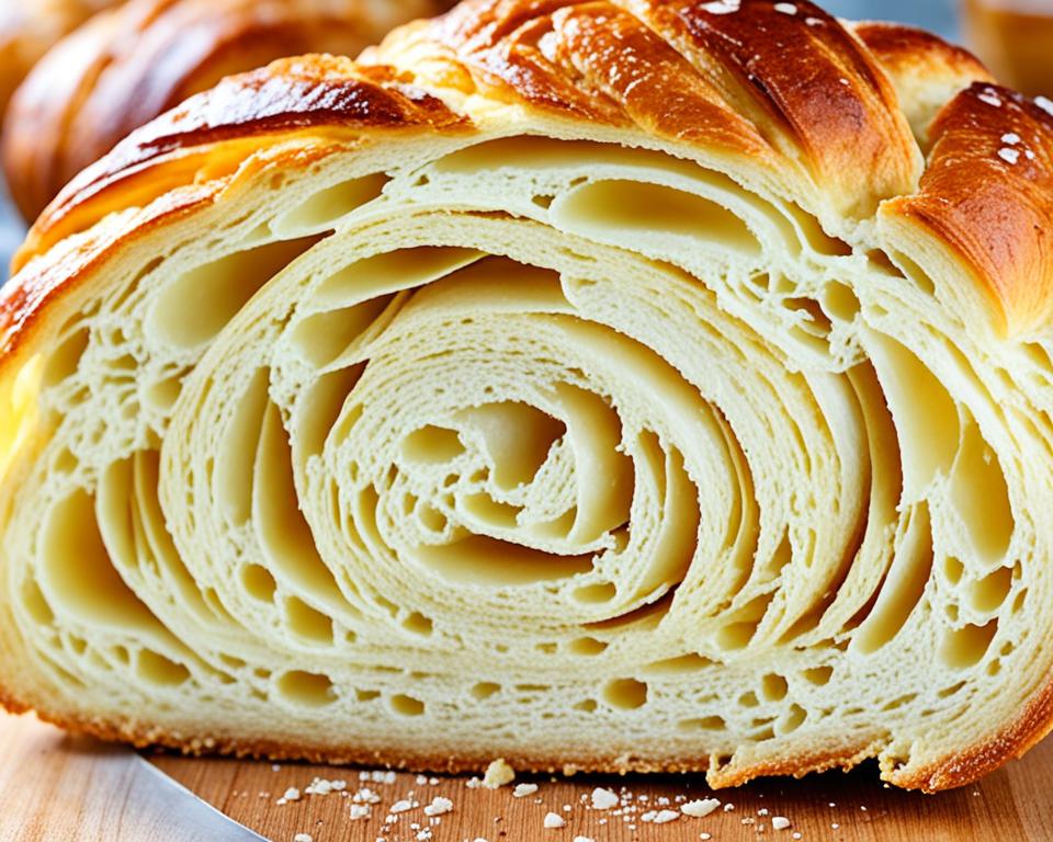 croissant bread loaf